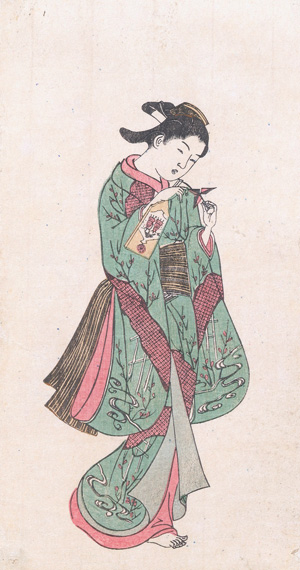 Los 651 - Sukenobu, Nishikawa - Ehon no bijin no Asakayama - 2 - thumb