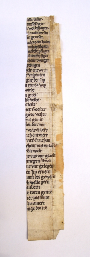 Los 1004 - Rennewart-Fragment - Fragment einer deutschen Handschrift auf Pergament.  - 3 - thumb