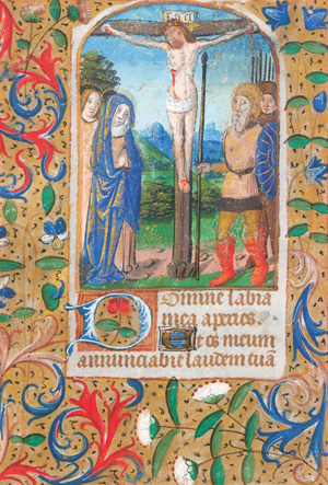 Los 1013 - Stundenbuchminiaturen - Horae BMV. 2 Einzelblätter aus einem niederländischen Stundenbuch mit 2 Miniaturen - 0 - thumb