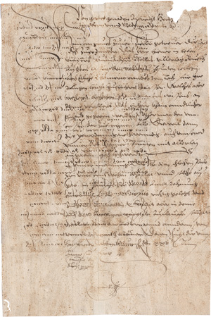 Los 1028 - Weinmeister, Georg - Zwei Briefe an den Ingolstädter Zöllner Georg Weinmaister - 0 - thumb