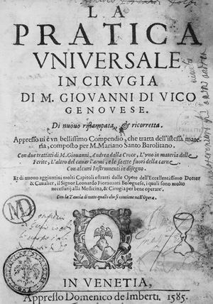 Lot 1211, Auction  127, Vigo, Giovanni da, La pratica universale in cirugia