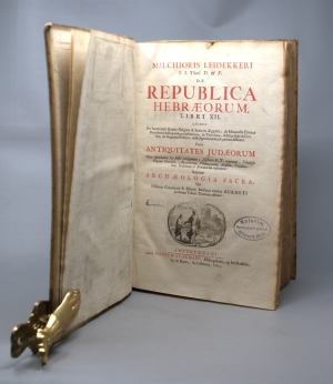 Los 1256 - Leydecker, Melchior - De republica Hebraeorum libri XII. - 3 - thumb