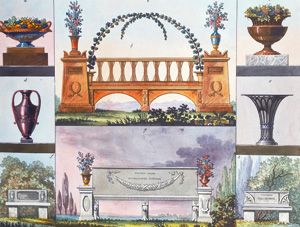 Lot 1293, Auction  127, Riedel, Heinrich Karl, Sammlung architectonischer äusserer und innerer Verzierungen für angehende Baumeister