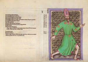 Los 1305 - Astronomisch-astrologischer Codex - König Wenzels IV. Ms. Clm 826 der Bayerischen Staatsbibliothek München - 1 - thumb
