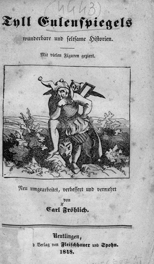 Lot 2034, Auction  127, Fröhlich, Carl, Tyll Eulenspiegels wunderbare und seltsame Historien