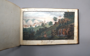 Los 2535 - Stammbuch - eines "Heggi" Kaufmann aus Bern (Schweiz) 1809--1815 + Beilagen - 3 - thumb