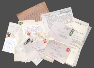 Lot 2543, Auction  127, Tucholsky, Mary, 36 Briefe und Karten an Claus und Katharina Clauberg. 1960-1982 