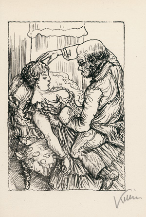Los 3195 - Wedekind, Frank und Kubin, Alfred - Illustr. - Der greise Freier - 0 - thumb