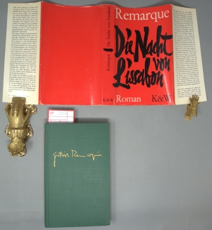 Los 3284 - Remarque, Erich Maria - Die Nacht von Lissabon (mit Widmung) - 1 - thumb