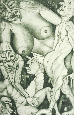 Los 3291 - Rimbaud, Arthur und Naumann, Hermann - Gedichte. Mit 9 (statt 10) Orig.-Radierungen und 8 Orig.-Punzenstichen von Hermann Naumann, alle signiert.Leipzig, Reclam, 1976 - 0 - thumb