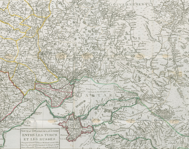 Lot 122, Auction 127, Buret de Longchamps, Pierre-Nicolas, Nouveau Théatre de la guerre entre les Turcs et les Russes