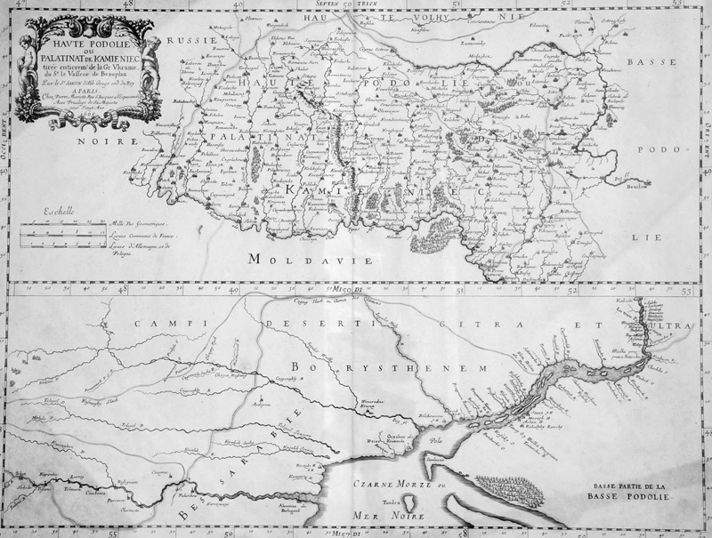 Lot 186, Auction  127, Sanson, Nicolas und L'Isle, Guillaume de, Haute Podolie, ou palatinat de Kamieniec