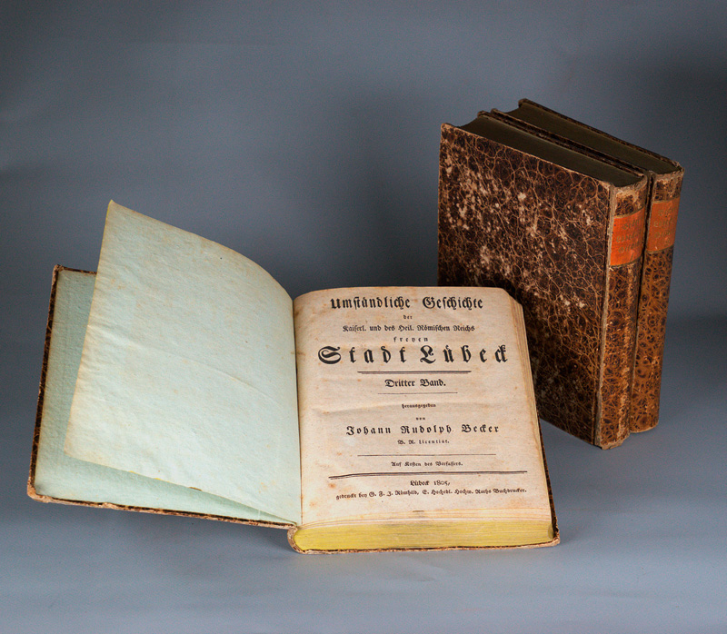 Lot 208, Auction 127, Becker, Johann Rudolph, Umständliche Geschichte der Stadt Lübeck