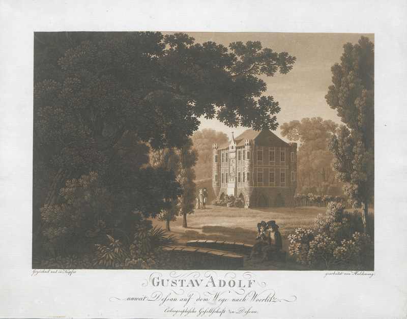 Lot 234, Auction 127, Wörlitz, Gustav Adolf unweit Dessau auf dem Wege nach Woerlitz