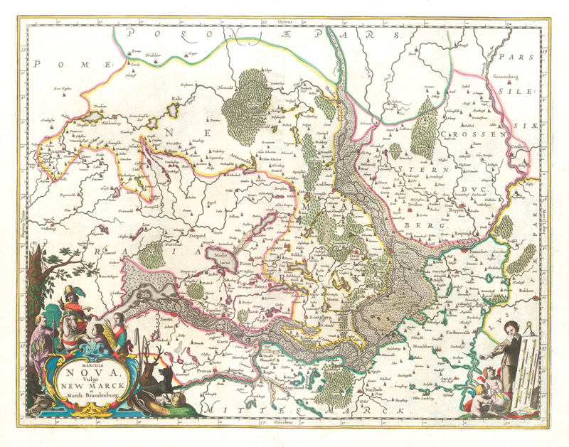 Lot 242, Auction 127, Brandenburg, Konvolut von 12 grenzkolorierten