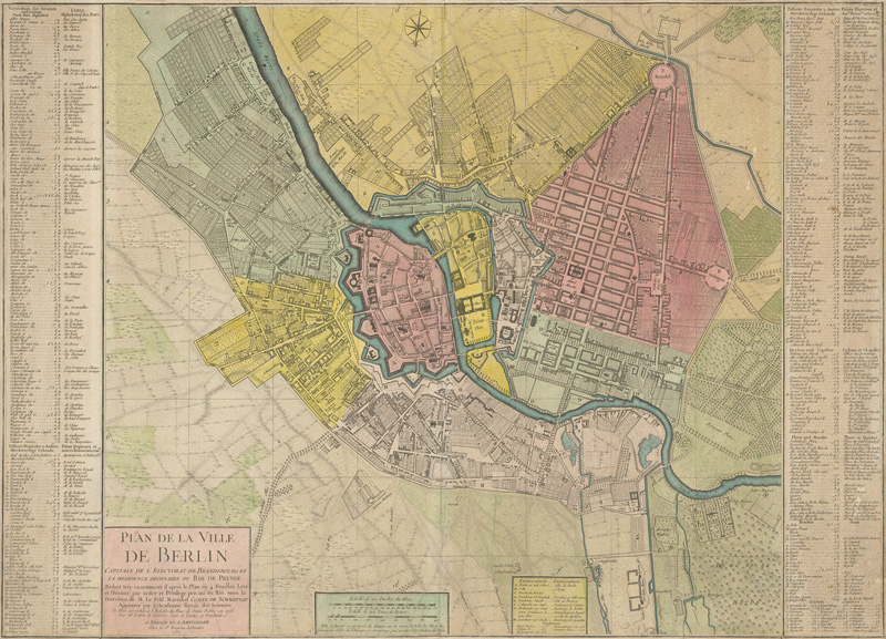 Lot 263, Auction  127, Schmettau, Samuel Graf von, Plan de la ville de Berlin