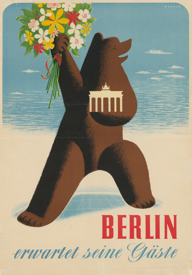 Lot 268, Auction  127, Wagner, Alexander, Berlin erwartet seine Gäste (Plakat)