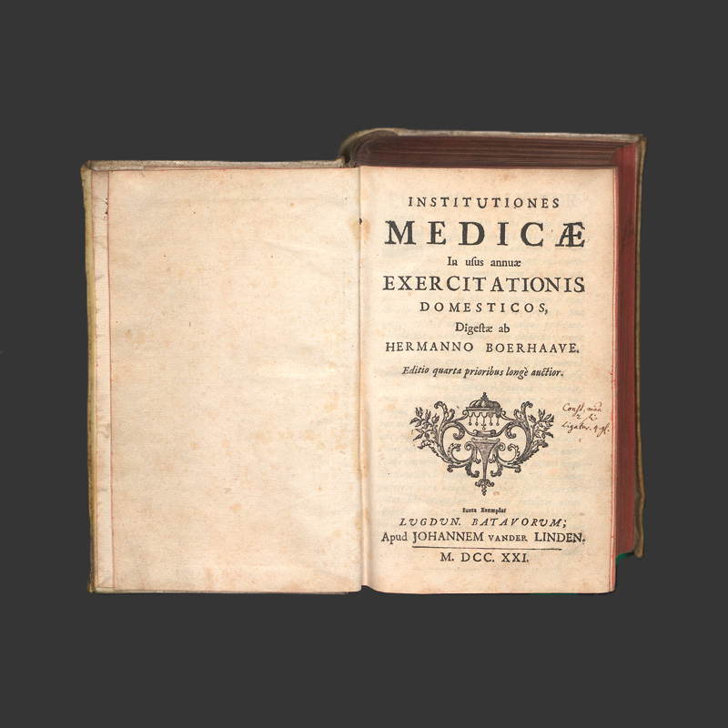 Lot 303, Auction 127, Boerhaave, Herman, Sammelband mit 3 medizinischen Schriften