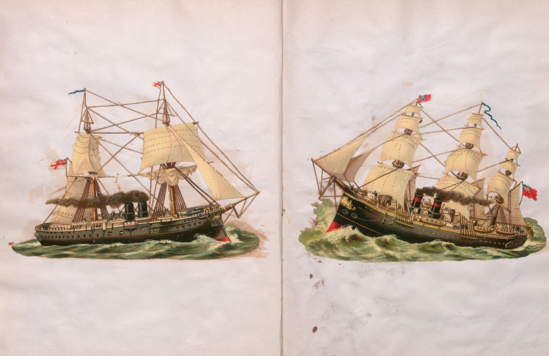 Lot 388, Auction 127, Oblatenalbum, eines deutschen Auswanderer Mädchens "Bertha Schoeller"