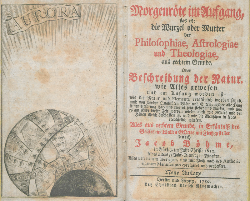 Lot 469, Auction 127, Böhme, Jakob, Morgenröte im Aufgang