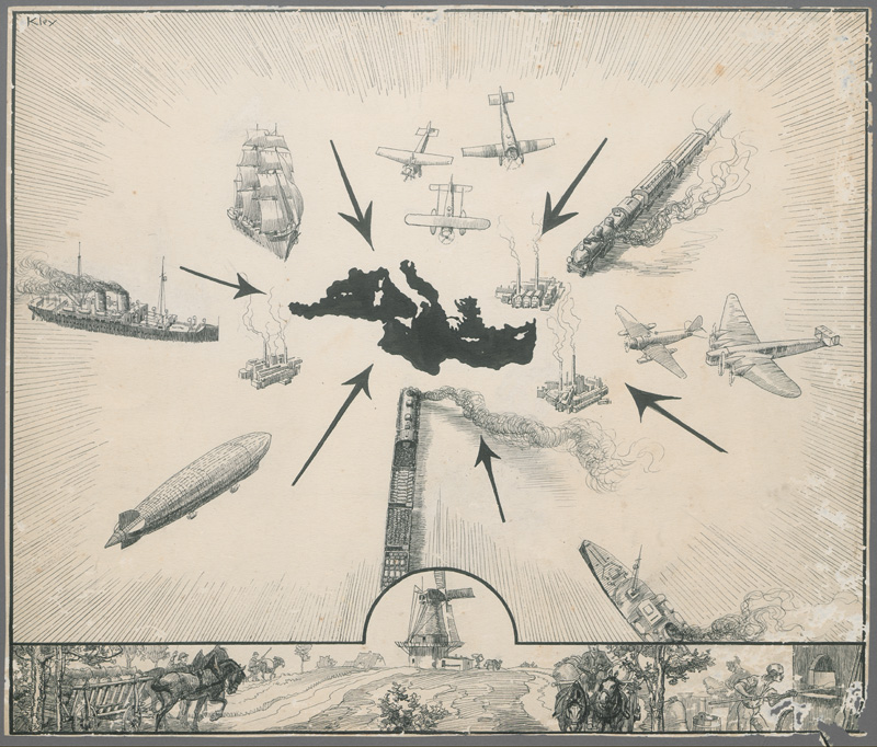 Lot 499, Auction 127, Kley, Heinrich, Atlantropa-Ausstellung Wien 1932. 3 Tafeln mit 5 Darstellungen