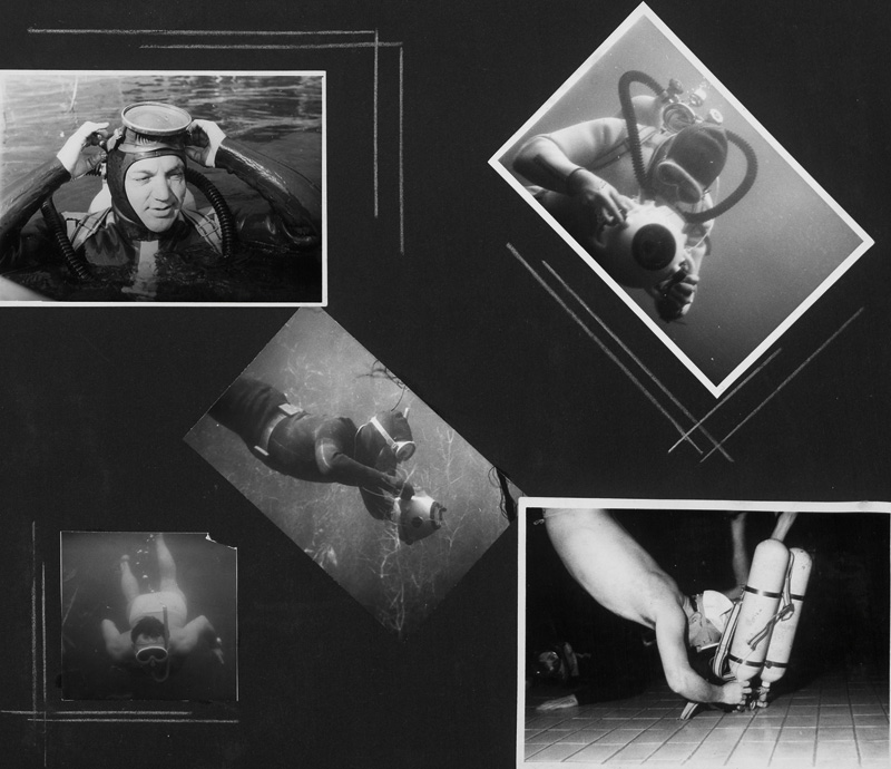 Lot 564, Auction 127, DDR-Tauchsport, DDR-Tauchsport, Album mit ca. montierten 400 Schwarzweiß-Fotografien