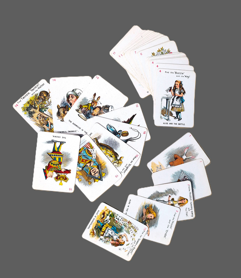 Lot 565, Auction  127, Pictorial game, The und , of "Alice in Wonderland" from the Original Designs