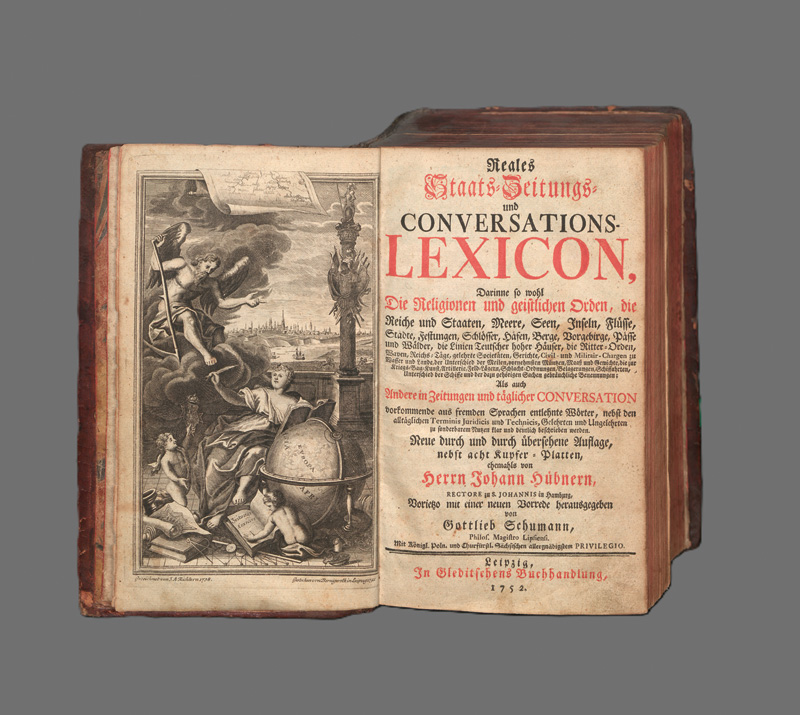 Lot 571, Auction 127, Hübner, Johann, Reales Staats- Zeitungs- und Conversations-Lexicon