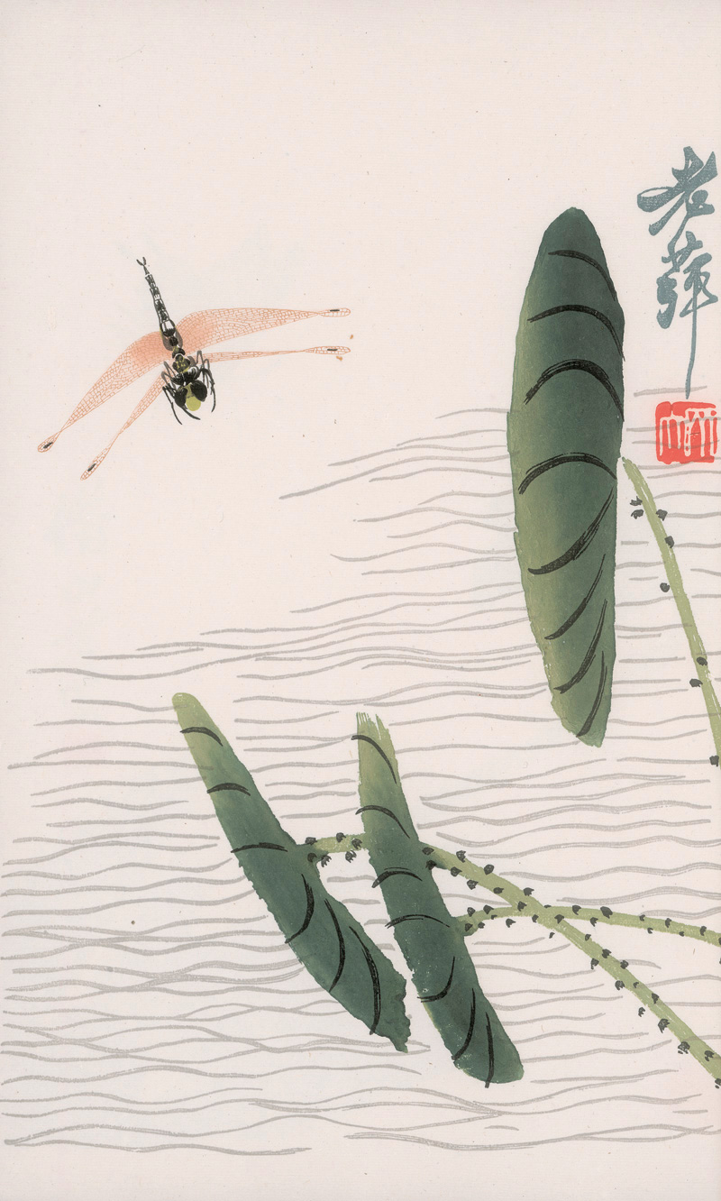 Lot 649, Auction 127, Qi Baishi, Rong Bao zhai xin ji shi jian pu. 2 chinesische Blockbücher