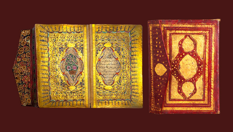 Lot 1065, Auction  127, Qur’an Mushaf al-Dhahab, Reich vergoldeter osmanischer Taschenkoran 