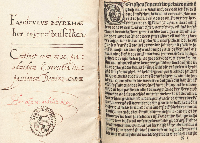 Lot 1118, Auction  127, Fasciculus Myrrhae, het myrre buffelken. Antwerpen u. J.(um 1520