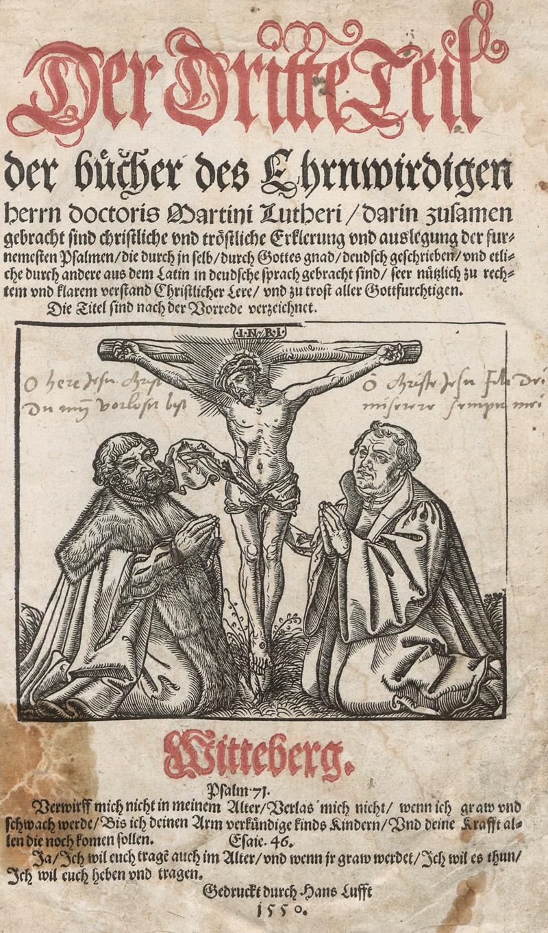 Lot 1152, Auction  127, Luther, Martin, Der dritte Teil der Bücher