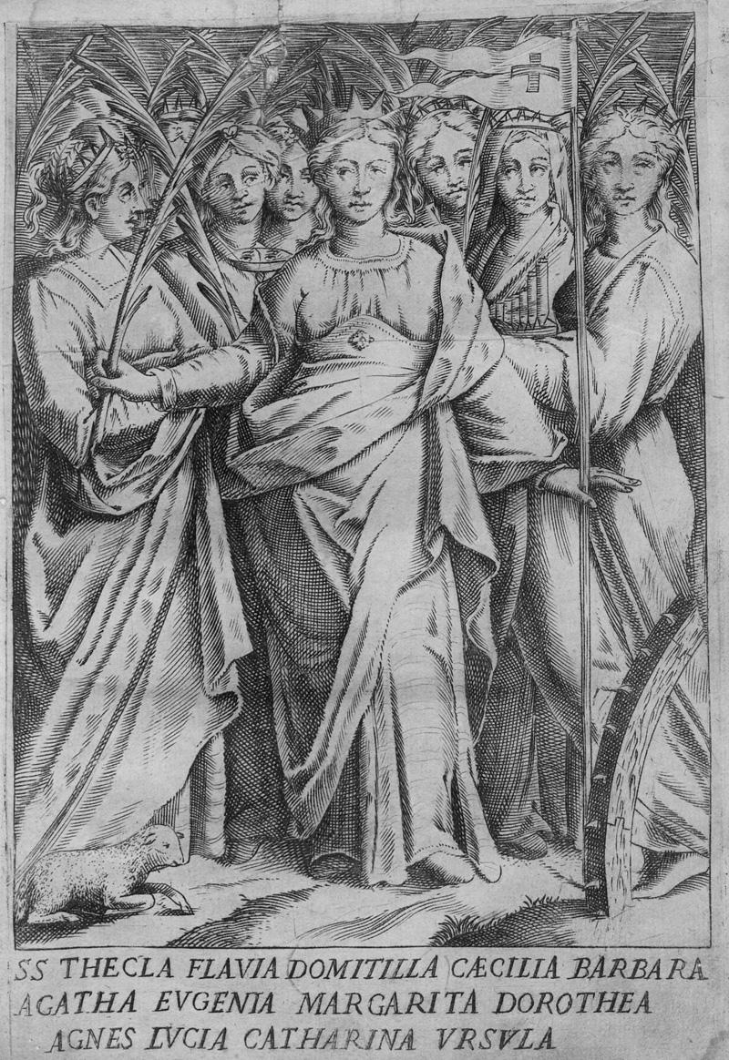 Lot 1195, Auction 127, Santorio, Paolo Emilio, Virgines et martyres