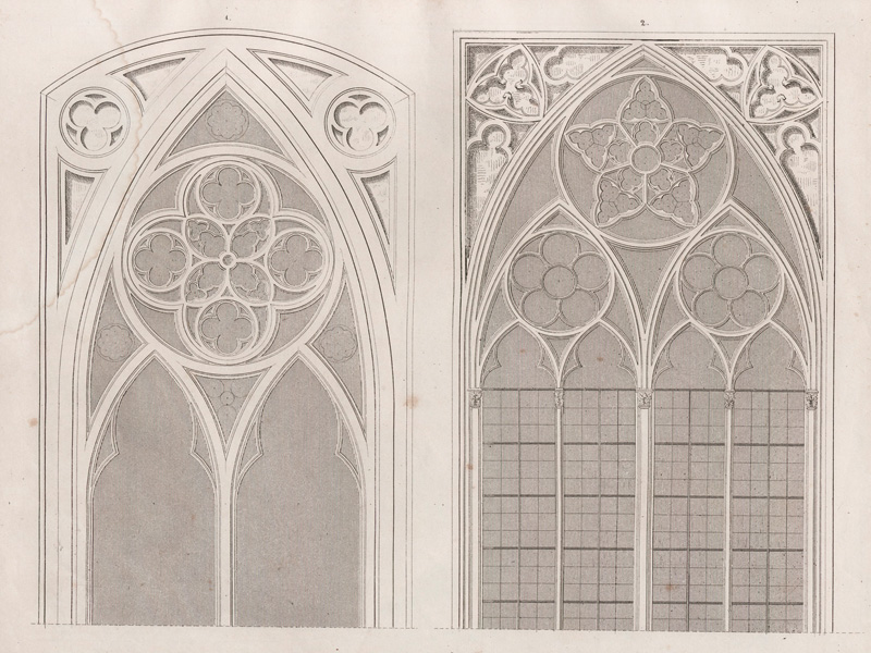 Lot 1286, Auction  127, Möllinger, Karl, Elemente des Spitzbogenstiles 
