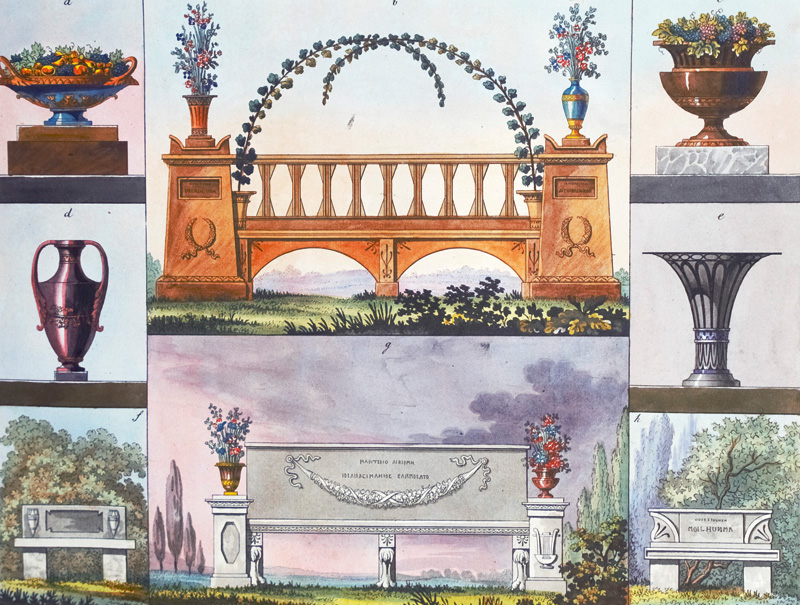 Lot 1293, Auction 127, Riedel, Heinrich Karl, Sammlung architectonischer äusserer und innerer Verzierungen für angehende Baumeister