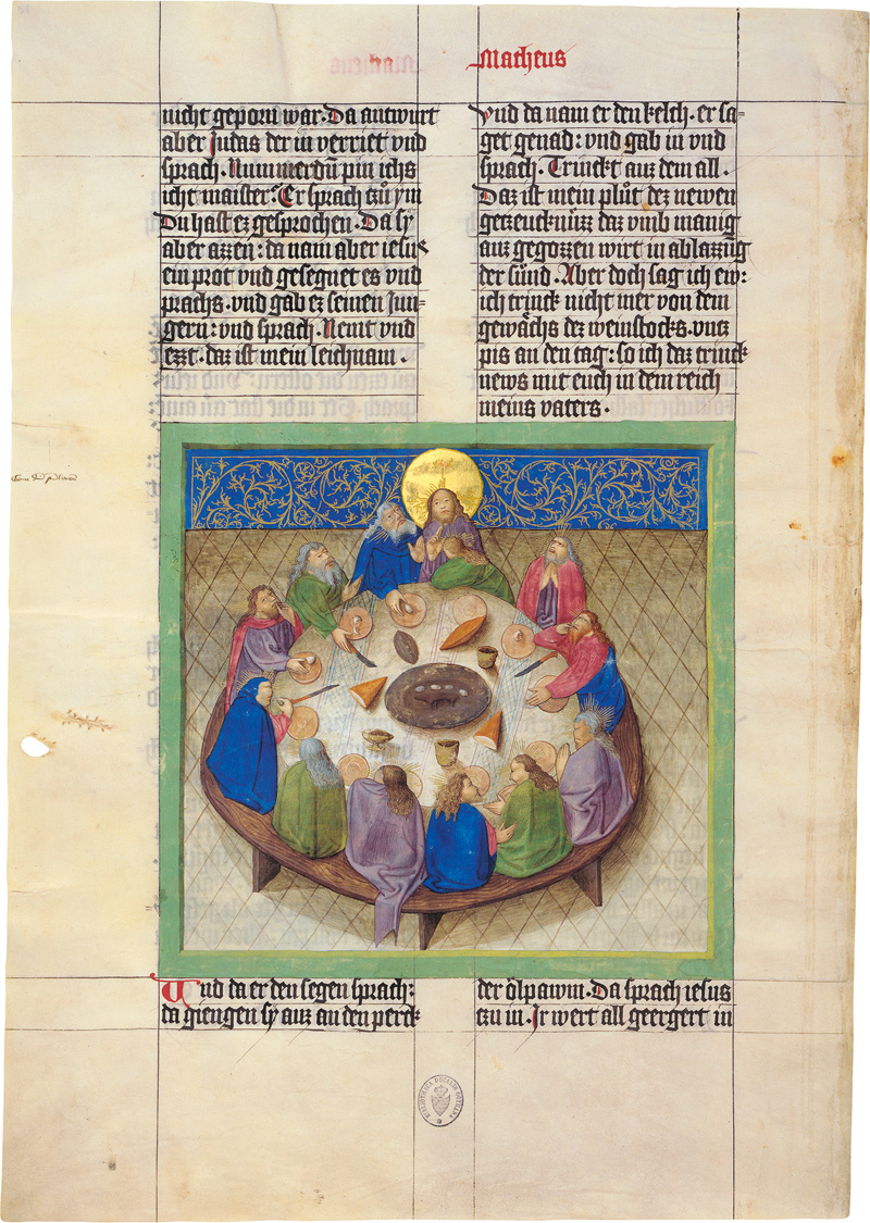 Lot 1315, Auction  127, Ottheinrich-Bibel, Die, Faksimile-Ausgabe der Handschrift Cgm 8010/I.2. Luzern, Faksimile-Verlag, 2002. - In kleiner Auflage erschienen