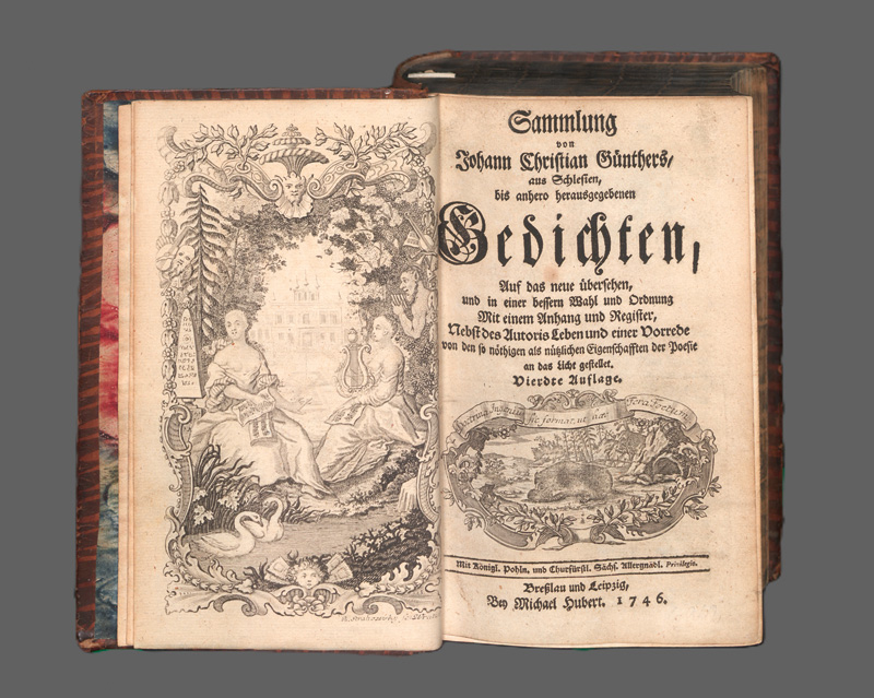 Lot 2053, Auction 127, Günther, Johann Christian, Sammlung von bis an hero herausgegebenen Gedichten