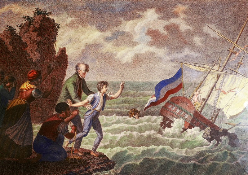 Lot 2141, Auction 127, Saint-Pierre, Jacques-Henri Bernardin de, Paul et Virginie. Konvolut von 6 kolorierten Kupferstichen