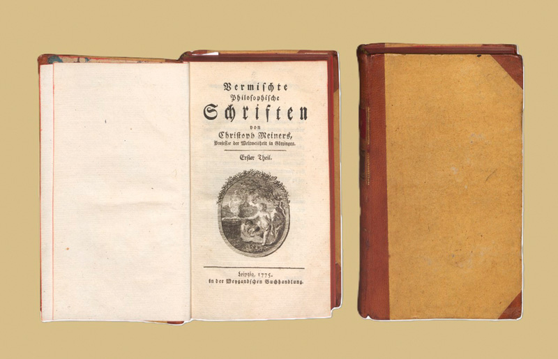 Lot 2186, Auction 127, Meiners, Christoph, Vermischte philosophische Schriften