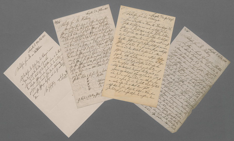 Lot 2552, Auction 127, Becker, Alexander, 4 Briefe und Karte an Fachkollegen. 1884-1897