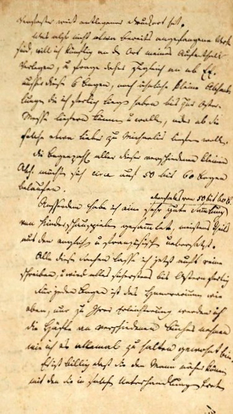 Lot 2565, Auction 127, Gruson, Johann Philipp, Brief an den Verleger Franke. 1793