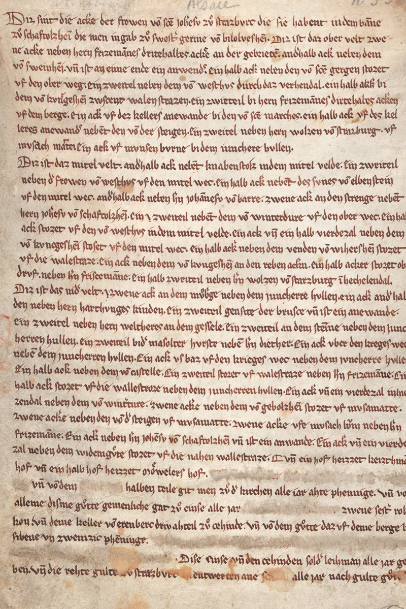 Lot 2590, Auction 127, Gesine von Bilolvesheim, Beurkundung einer Mitgift. Deutsche Handschrift auf Pergament.