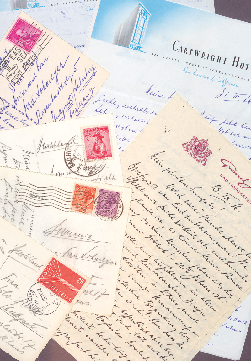 Lot 2649, Auction 127, Reutter, Hermann, Konvolut Autographen. 1957-1967