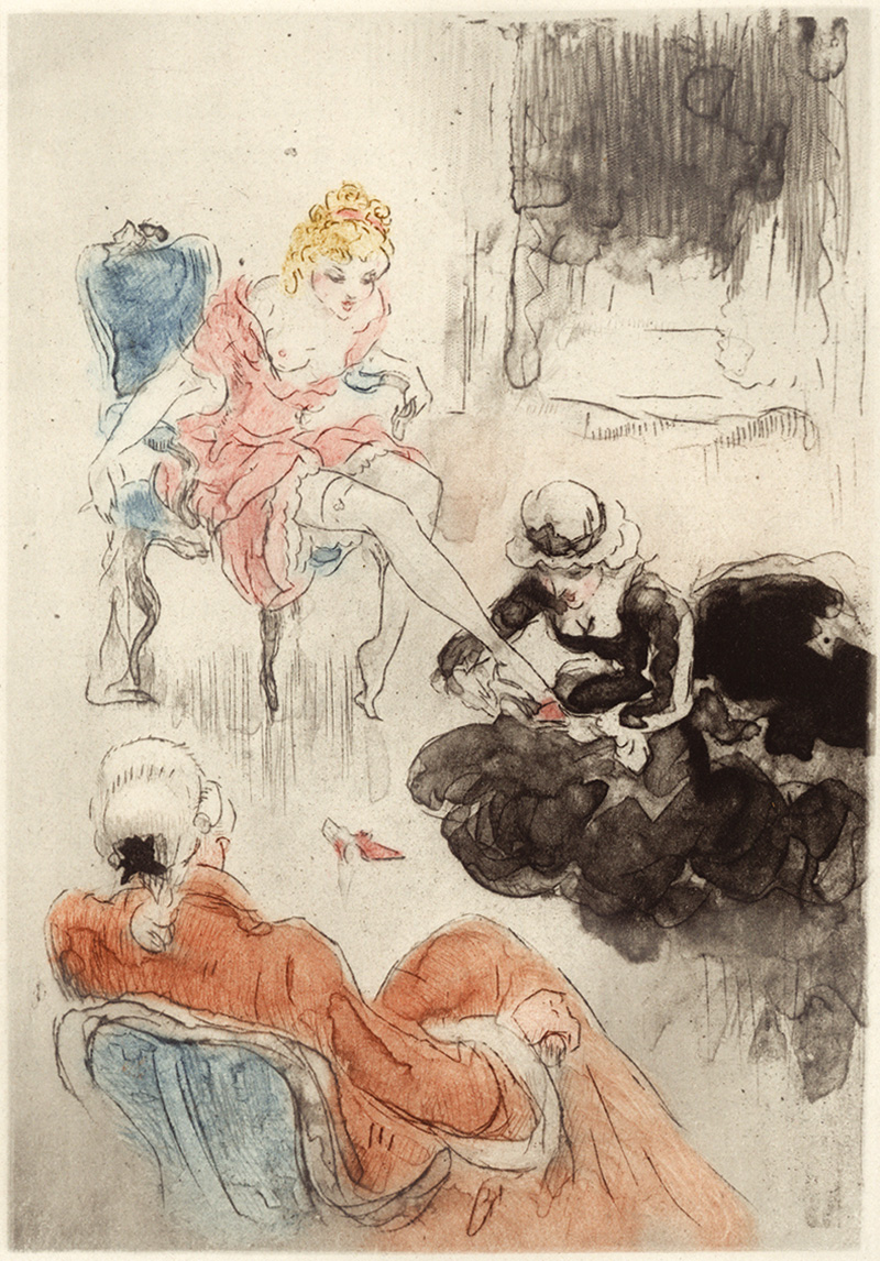 Lot 3155, Auction  127, Crébillon, Prosper Jolyot de und Icart, Louis - Illustr., La Nuit et le Moment