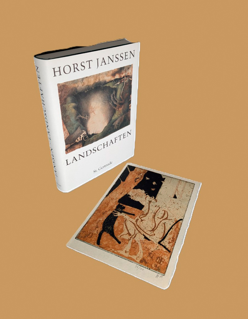 Lot 3163, Auction  127, Janssen, Horst, Landschaften (VA)